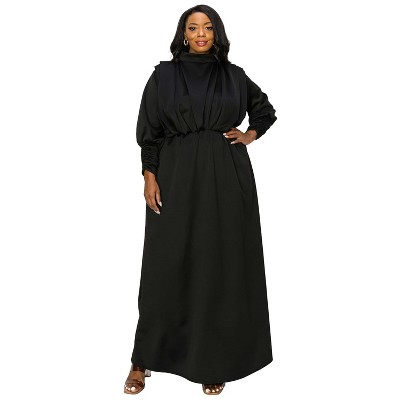 L I V D Women's Laufey Pleated Bodice Maxi Dress