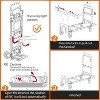 3-in-1 Convertible Hand Truck Dolly – Heavy Duty Steel Dolly Cart with 770 Lb Capacity, 3 Adjustable Positions & Puncture-Proof Wheels - 4 of 4