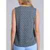 Jones New York Sleeveless V-Neck Pleat Front Blouse - 3 of 3