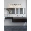 Lyna 5-Light Vanity Light - Elegant Steel Fixture for Modern Bathrooms - 2 of 4