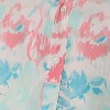 Campus Sutra Men Men's EcoLiva Light Blue & Baby Pink Faded Roses Shirt - 4 of 4