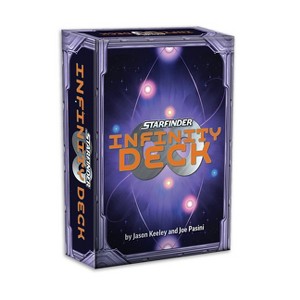 Starfinder Infinity Deck Cardgame - by  Jason Keeley & Joe Pasini (Hardcover) - 1 of 1