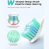 COSLUS Sonic Electric Toothbrush for Kids & Adults: 47000 VPM for Deep Cleaning Whitening with Travel Case 5 Modes for Sensitive Teeth Braces - 4 of 4