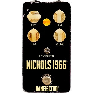 Danelectro Nichols 1966 Fuzz Effects Pedal Black - 1 of 1