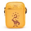 Disney Bag, Cross Body, Moana Maui Glow in the Dark Fish Hook and Pose, Orange, Vegan Leather - 3 of 4