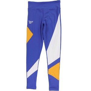 Reebok Womens Colorblock Compression Athletic Pants - 1 of 2