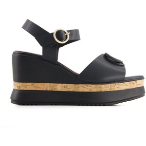 Andrea Women's Comfort Wedge Heeled Ankle Strap Sandals 66999 - 1 of 4