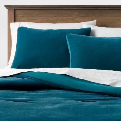 Lustrous Velvet Comforter & Sham Set - Threshold™