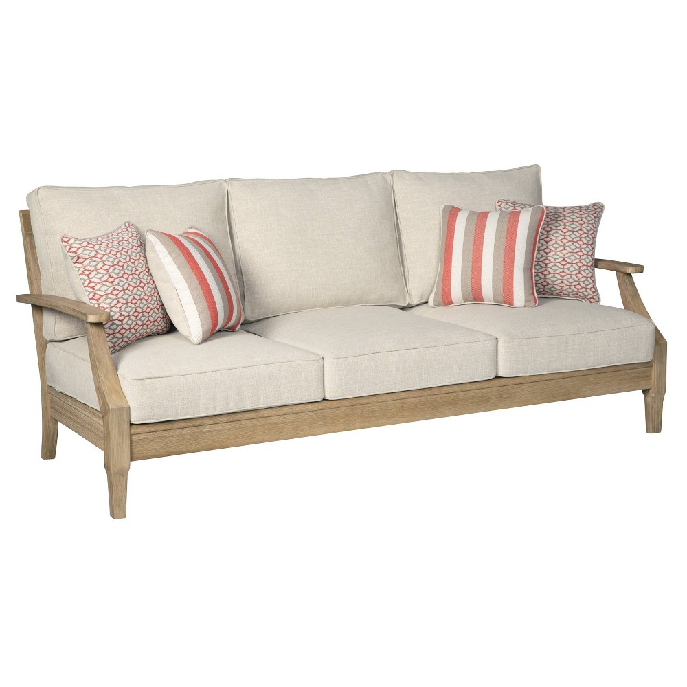 Clare View Sofa with Cushion Beige - Signature Design by Ashley