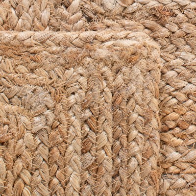 Natural Jute Handwoven Flat Woven Area Rug