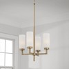 Capital Lighting Alyssa 4 - Light Pendant in  Aged Brass - 4 of 4