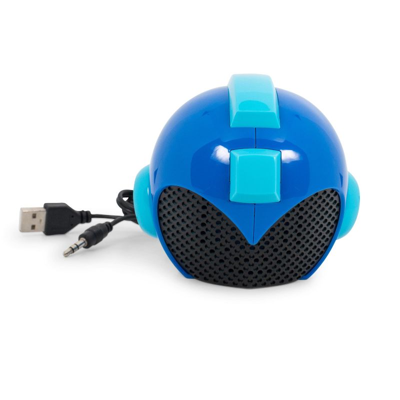 Toynk Rockman Mega Man Helmet Themed USB Powered Wired Multimedia Portable Speaker, 1 of 8