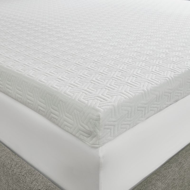 Gel Memory Foam with 3M Cover 3" Mattress Topper, 6 of 12