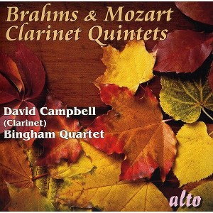 Brahms & Mozart & David Campbell & Bingham Quartet - Clarinet Quintet (CD) - 1 of 1