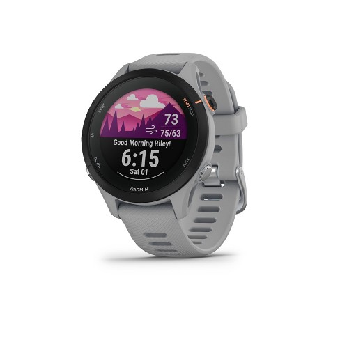  Garmin Forerunner® 255 Music, GPS Running Smartwatch with Music,  Advanced Insights, Long-Lasting Battery, White : Electronics