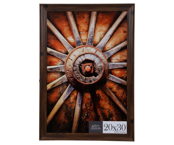 20X30 Walnut Large Wall Frame - Gallery Perfect
