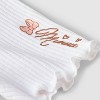 Baby Girls' 2pc Disney Minnie Mouse Floral Short Sleeve Shirt and Biker Shorts Set - White - 4 of 4