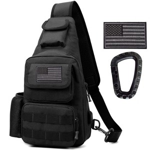 Generic Tactical Shoulder Bag - 1000D Molle Military Backpack Outdoor Daypack Chest Pack - 1 of 4