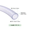 Unique Bargains PVC Flexible Clear Reinforced Tubing 1 Count - 3 of 4