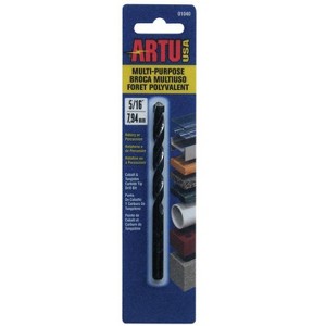 ARTU 5/16 in. X 4-1/2 in. L Tungsten Carbide Tipped Drill Bit Straight Shank 1 pc - 1 of 3