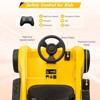 24V Kids Ride On Vehicles Toy with Remote Control,  2 Seaters Inner+Outer Driver Pedal, 7Ah Battery,  Electric Car Toy for Toddlers - 3 of 4