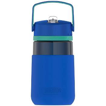 RE/MAX 24 oz. Thermos® Hydration Bottle with Rotating Intake Meter Blue