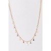 Slickblue 18" Gold Link Chain Necklace with Star & Faux Diamond Charms, Lobster Claw Closure, Stylish Women’s Jewelry - 4 of 4