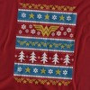 Men's DC Wonder Woman Christmas Sweater T-Shirt - 2 of 4