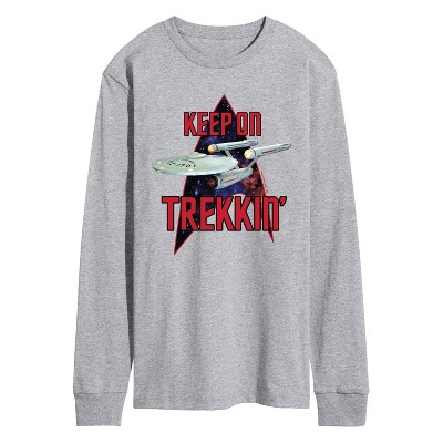 Men's - Star Trek - Keep On Trekkin Long Sleeve Graphic T-Shirt