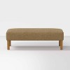 Cushioned Bench - Hearth & Hand™ with Magnolia - 2 of 4
