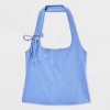Women's Side-Tie Halter Tank Top - Wild Fable™ - 4 of 4