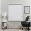 Marseilles Damask Blackout Roman Curtain Shades - Exclusive Home - 2 of 3