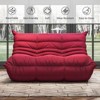 SYFERLORY Armless 2-Seat Togo Two Seater Large Bean Bag Sofa - 2 of 4