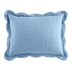BrylaneHome Lily Damask Bedspread Bedding Collection - 1 of 3