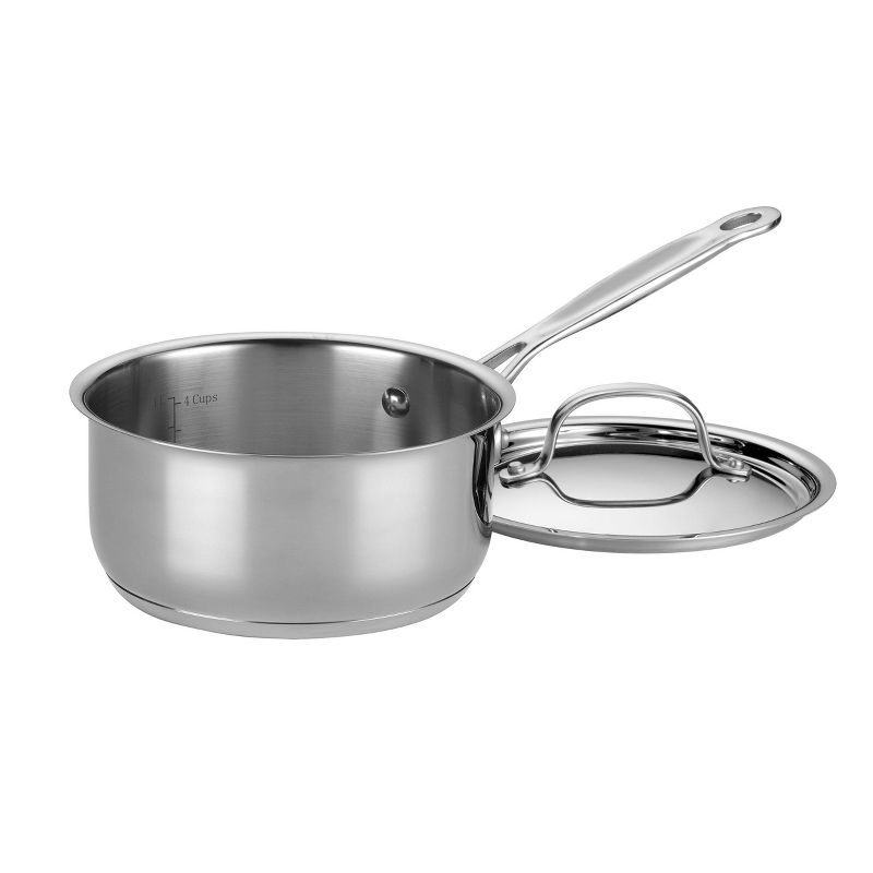 Cuisinart Chef&#39;s Classic 1.5qt Stainless Steel Saucepan with Cover - 719-16, 5 of 7