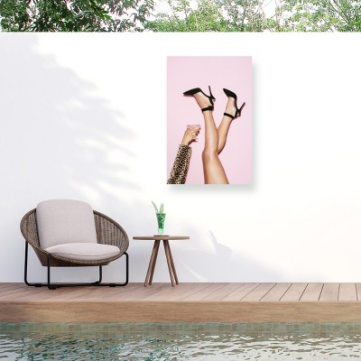 Trademark Fine Art - 1x Studio III Cheers Leo Matted Framed Art