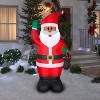 Gemmy Christmas Inflatable Santa, 6.5 ft Tall, Multi - 2 of 4