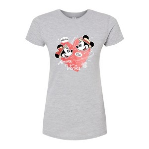 Women's - Disney - Mickey & Friends Fitted Graphic T-Shirt - 1 of 3