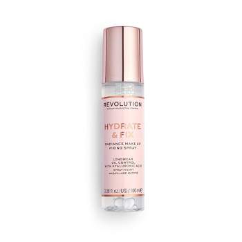 Makeup Revolution Hydrate & Fix Fixing Spray - 3.38 fl oz