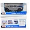 2023 Toyota Tacoma TRD PRO Pickup Truck Gray with Sunroof "Special Edition" Series 1/27 Diecast Model Car by Maisto - 3 of 3