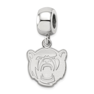 Black Bow Jewelry Sterling Silver Baylor Bears NCAA Bead Charm