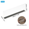 Unique Bargains Acrylic Magnetic Smooth L-Shaped Bedroom Kitchen Office Shelf Dividers 8 Pcs - 2 of 4