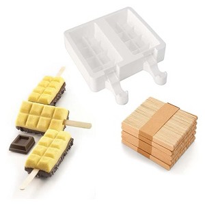 Silikomart Choco Stick Ice Cream Mold, Pack of 3 - 1 of 3