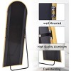 Beautyolove Full Length Mirror 70" x 26" Arched Floor Mirror Wall Hanging Mounted Mirrors Full Body Mirrors, Gold - 2 of 4