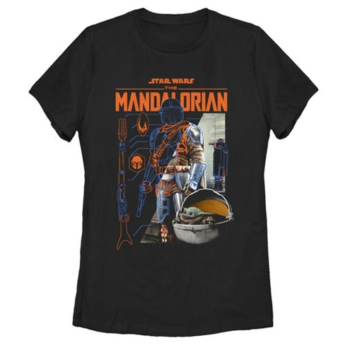 Women's mandalorian hot sale shirt