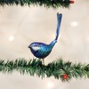 Old World Christmas Glass Blown Ornament for Christmas Tree, Fairy Wren - 3 of 3