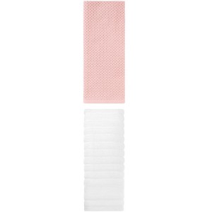 REGALWOVEN Solid Cotton Decorative Hand Towels for Bathroom Hotel and Spa 14" x 30"/13" x 30" 2 Pcs - 1 of 4
