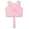 Sunnylife Kids Swim Vest 1-2 - Cotton Candy Cherry, Pink Butterfly, 33lb Cap - 2 of 4