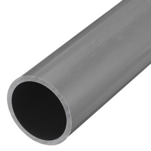Unique Bargains High Impact Water Plumb Cable Sleeve PVC Rigid Round Pipes 20" Length - 1 of 4