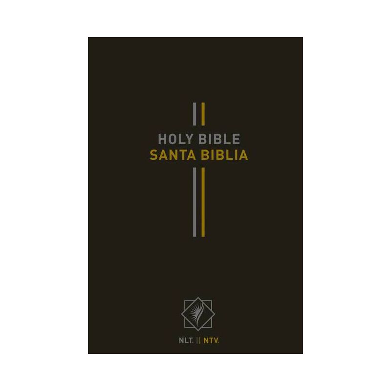 Bilingual Bible / Biblia Bilingüe Nlt/Ntv (Hardcover, Black), 1 of 2